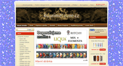 Desktop Screenshot of kourimelevne.cz